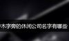带木字旁的休闲公司名字有哪些