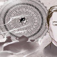 男人的脸没有眉毛和气质