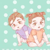 孩子的孩子在第一个月是好的，而且生活是好的。