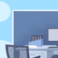 三角形办公桌放在Windows中