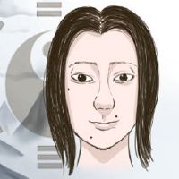 两个眉毛,女性,女性,婚姻,这不好。