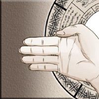 一个女人可以在月球上享受孩子的手