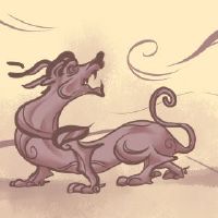 女孩戴菲左手戴着头部或外面