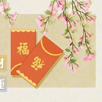 在财富之神旁边，山上的水画在财富和光滑悬挂