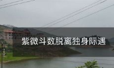 通过紫微斗数,摆脱单身现状,走出独身陷阱