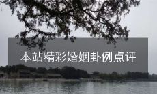 以下是本站收集的多个婚姻卦例及精彩点评