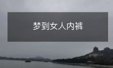 梦见穿在女性身上的内裤:揭示梦境中女性、性别和欲望的深层含义