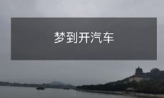 在梦中驾驶汽车的经历:一段令人兴奋的虚幻旅程