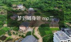 梦见自己拥有一款随身听,听着心爱的MP3音乐的美妙场景!