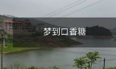 美好的儿时回忆:昨晚做梦梦到口香糖,感受到甜蜜与幸福的气息