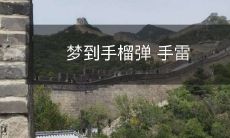 梦里似乎捡到了手榴弹：手雷的逼真体验