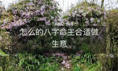 根据八字命理学,哪些个人特征适合作为成功商人的命主?