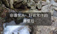 逆袭成功的命造女人：拥有不竭好运的萧皇后