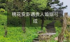 遇贵人协助的桃花变卦,预示着婚姻大好前景,恭喜您!