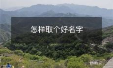 如何选取一个适当的、让人印象深刻的、容易拼写和发音的好名字?