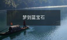 在梦中出现了闪耀蓝宝石的奇幻之旅