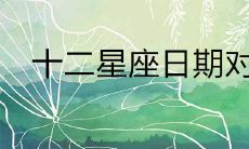 对照十二星座农历日期表格,深入解析每个星座的日期含义