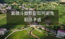 通过紫微斗数的技巧和智慧,学会避免在职场中产生的不必要的矛盾和摩擦