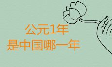 在中国历史上,公元1年对应的年份以及其所涉及的历史大事件是什么?