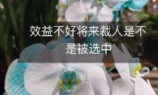 员工绩效不佳是否会导致被裁员?未来是否有可能被选中离职?