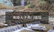 神秘疾病!离异无属后,产生神秘疾病,奇门暗现!