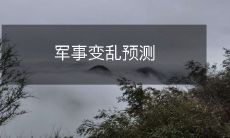 如何预测和应对潜在的军事政变或叛乱事件？
