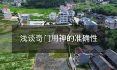 深入探究奇门用神的预测准确性:从基本理论到实践案例探究