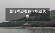 根据面相和嘴唇状况判断身体健康状况:一项独特、高效的健康诊断技术