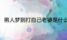 做梦男人梦到打自己的妻子,该如何解释和理解呢?