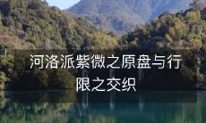 ——探讨河洛派紫微之原盘对行限的交织影响及其意义