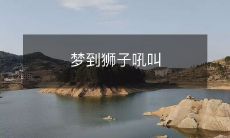 在梦中听到狮子怒吼的惊险体验：探讨梦境对于心理健康的影响