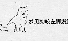 梦见狗咬左脚发财是真的吗 代表着什么预兆