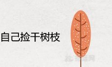 女人做梦梦到自己捡干树枝是什么意思