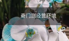 奇门测经营环境