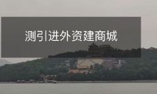 测引进外资建商城