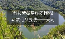 [科技紫微星座网]紫微斗数论命要诀——天同