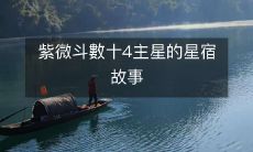 紫微斗數十4主星的星宿故事