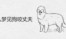 已婚女人梦见狗咬丈夫是什么意思