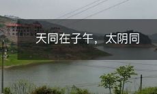 天同在子午，太阴同