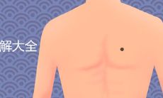 胸口的痣图解大全 哪里长痣主富贵