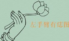 左手臂有痣图解大全 是典型的富贵命吗