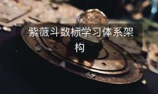 紫薇斗数标学习体系架构