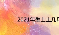 2021年壁上土几月出生最好大富大贵