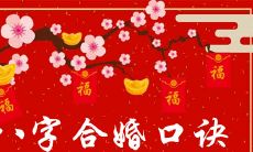 八字合婚口诀之民间婚配顺口溜