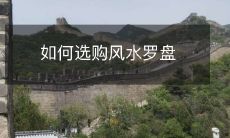 如何选购风水罗盘