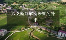 六爻断卦解密未知另外一半