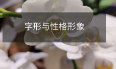 字形与性格形象