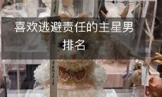喜欢逃避责任的主星男排名