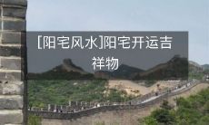 [阳宅风水]阳宅开运吉祥物