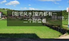 [阳宅风水]室内都有一二个财位看
